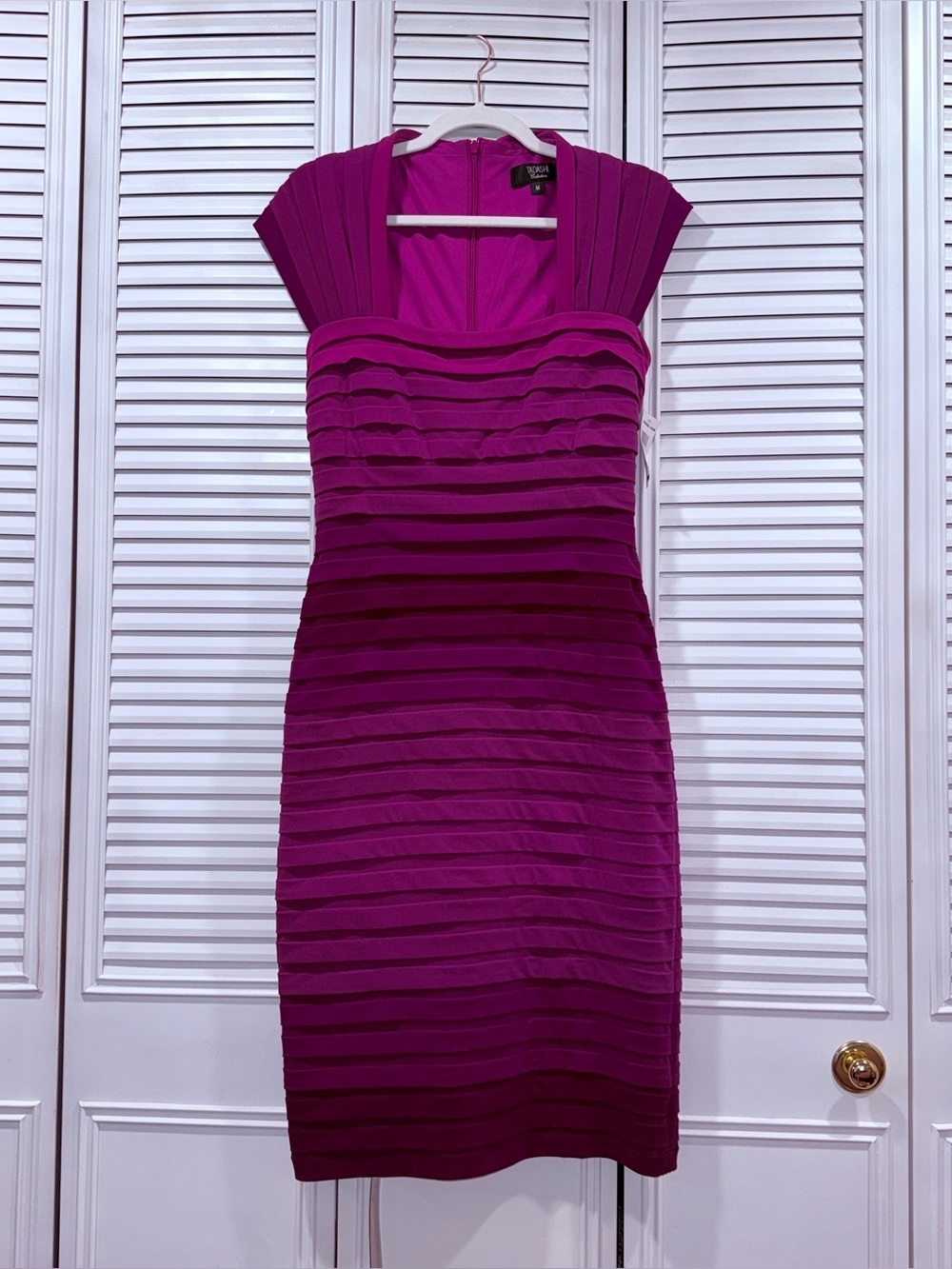 Tadashi Ombre Fitted Bodycon Cocktail Dress NWT M